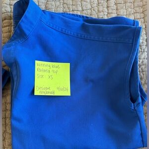 Figs Winning Blue Rafaela Top